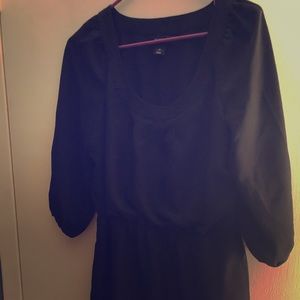 Long sleeve short dress